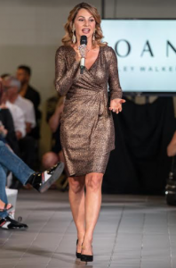 Joan kelly walker at her fashion show